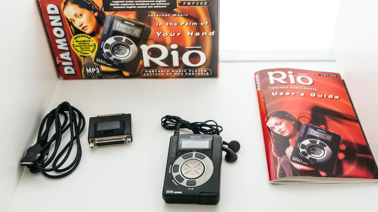 Diamond Rio MP3 çalar.