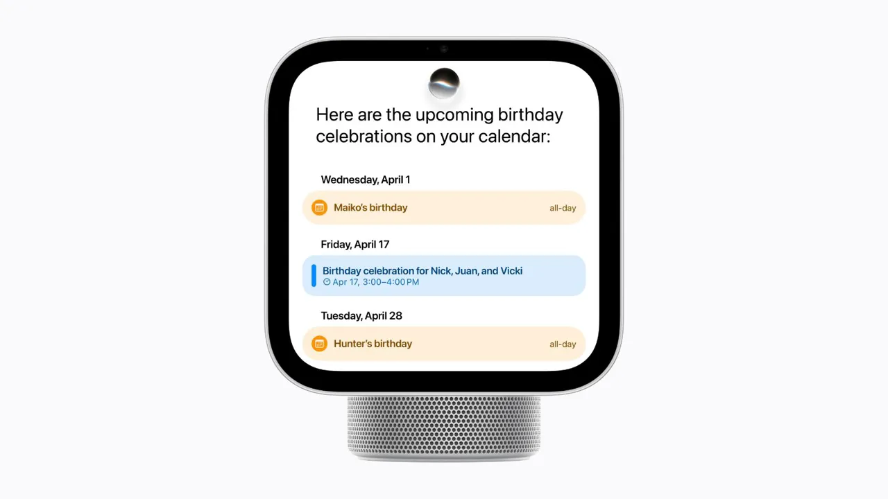 Apple'a göre HomeView'un en güçlü özellikleri sadelik ve Siri AI