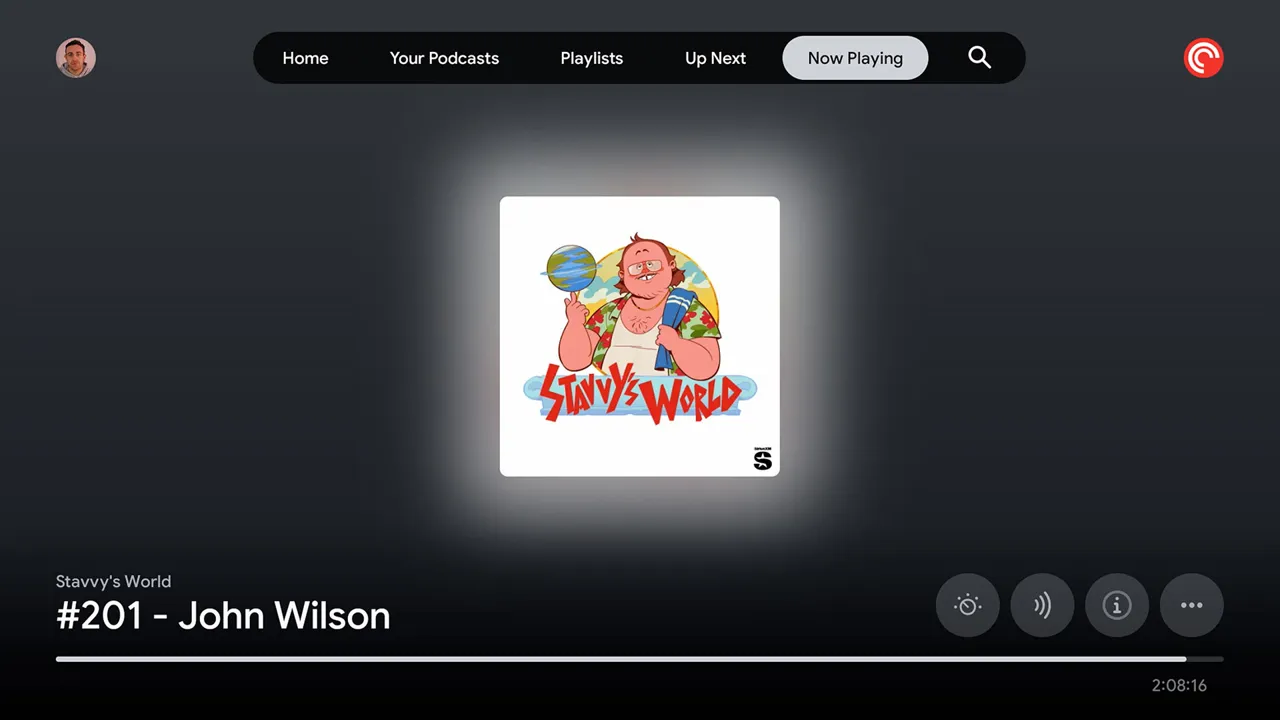 pocket casts android tv
