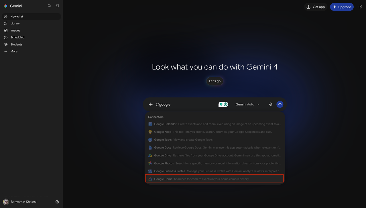 Gemini'ye Google Home bağlayıcısı ekleniyor