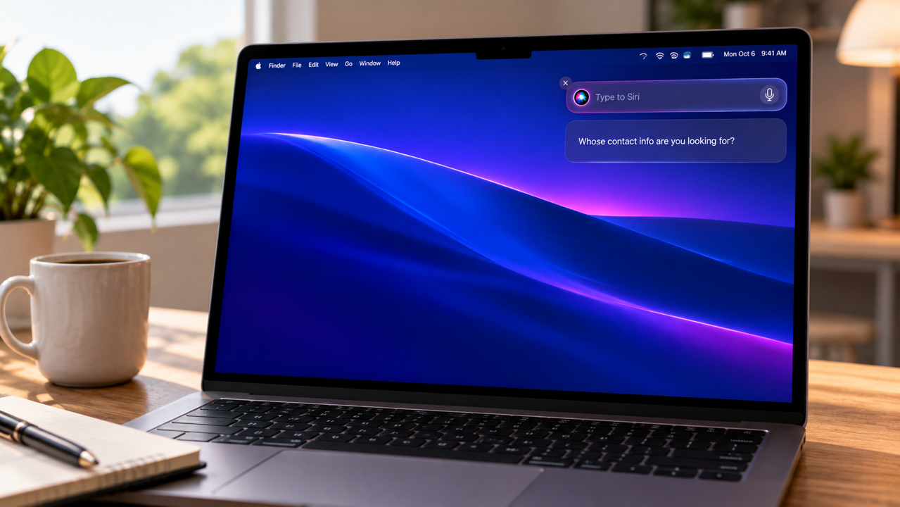 Siri AI on Mac
