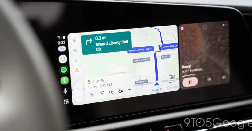 Android Auto'daki Google Maps güncellemesiyle sıradaki kavşakta trafik ışıkları ve dur levhaları görüntülenecek
