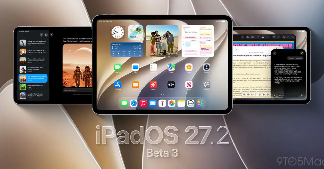 Apple, iPadOS 27.2, watchOS 27.2 ve diğer işletim sistemleri için üçüncü beta sürümünü yayımladı
