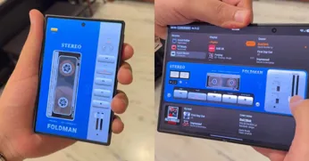 Galaxy Z Fold 8 için Walkman tarzı müzik çalar geliştirildi; YouTube Music ile çalışıyor