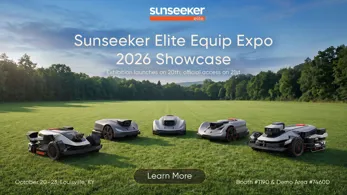 Sunseeker Elite, Equip Expo 2026'da robotik çim biçmeyi bir üst seviyeye taşıyor