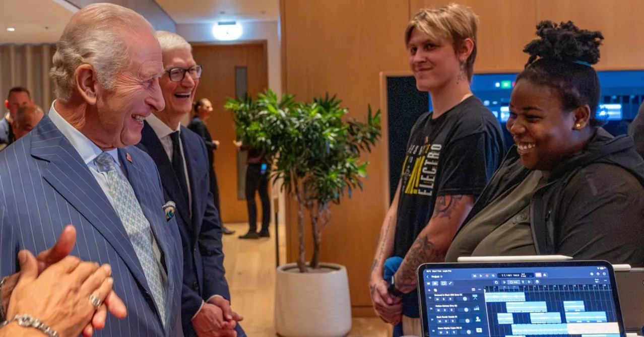 Apple, The King's Trust ile Birleşik Krallık'ta yeni Creative Labs girişimini başlatıyor
