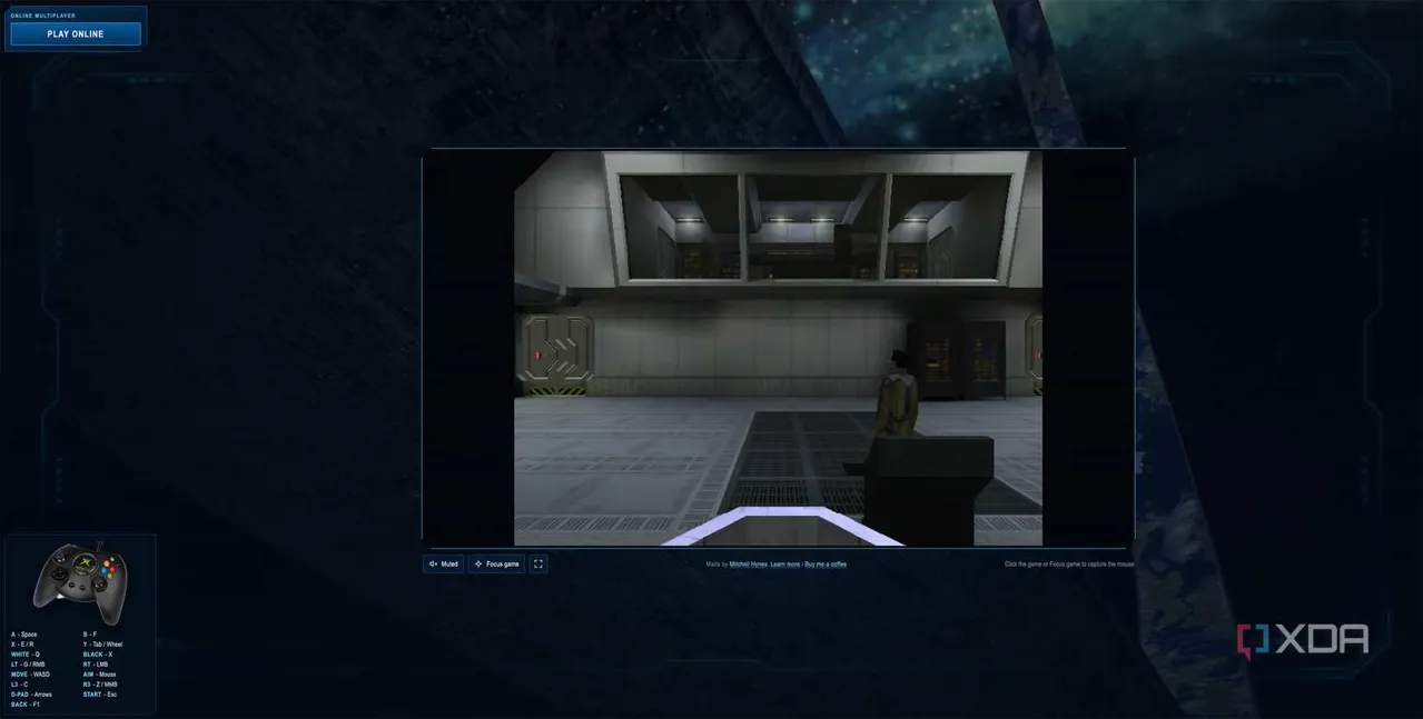 Tarayıcıda Halo: Combat Evolved oyununun ekran görüntüsü