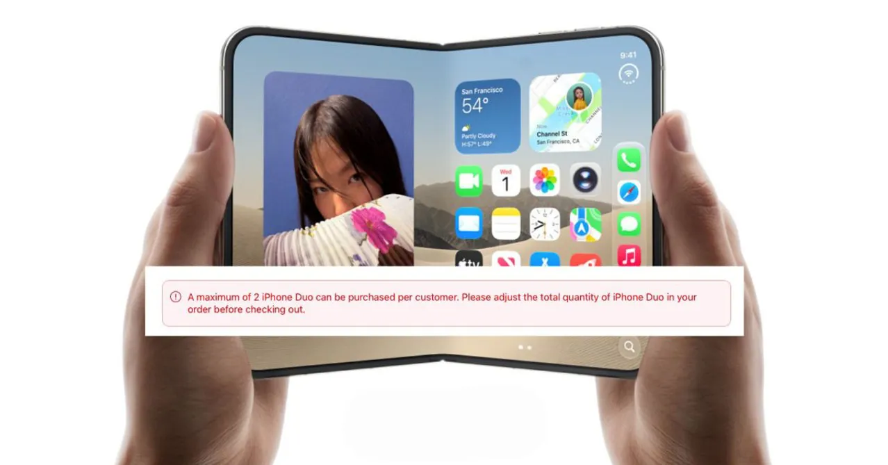 Apple, biletçilik ve fiyat manipülasyonunu engellemek amacıyla iPhone Duo siparişlerini müşteri başına iki adetle sınırladı