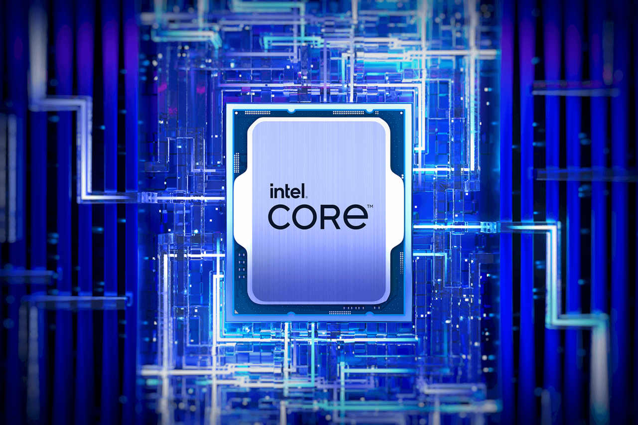 Intel Core işlemcisinin render görüntüsü