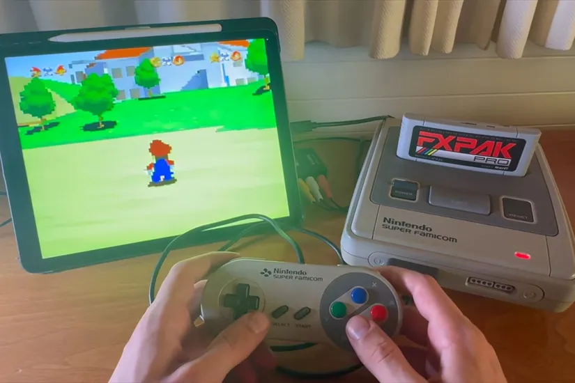 Super Mario 64, Super FX çipi kullanılarak SNES üzerinde çalıştırıldı