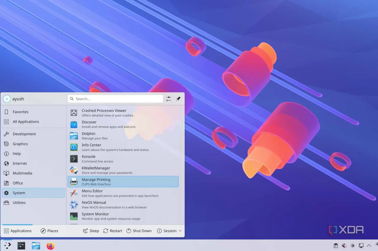 The NixOS desktop