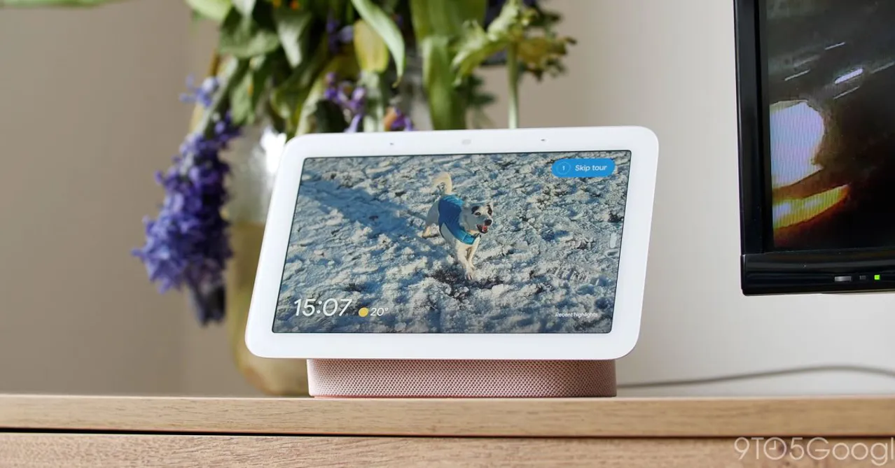 Google, Nest Hub için küçük bir güncelleme yayınlıyor