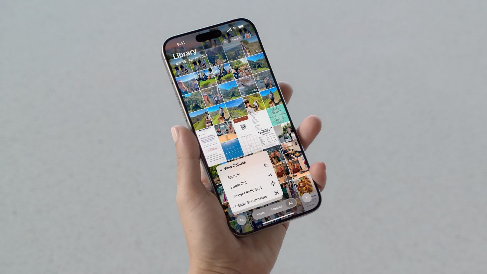 iOS 18 photos filter tools