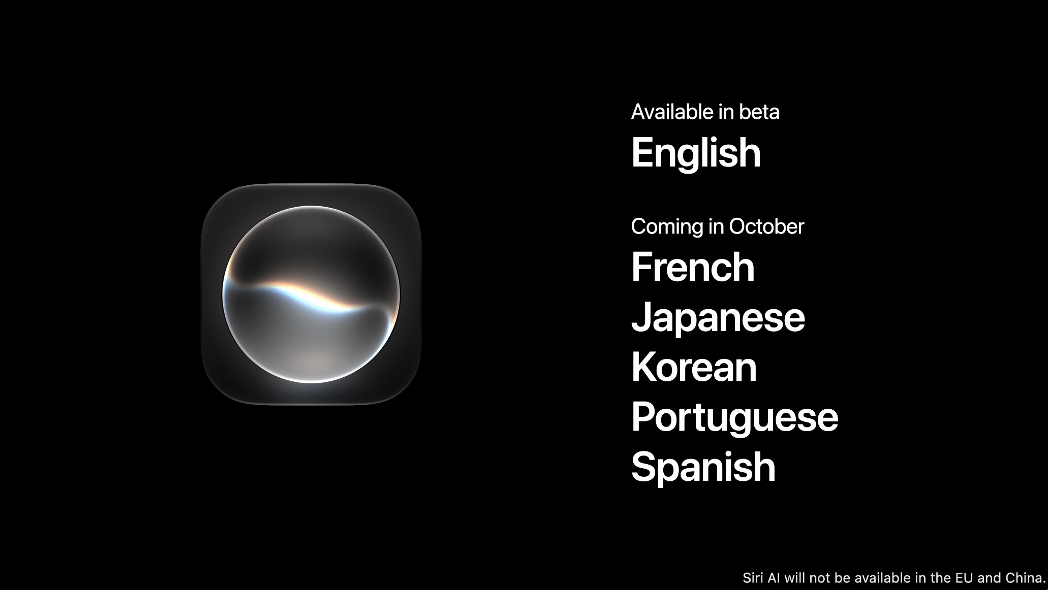 iOS 27.2, Siri yapay zekâsına yeni diller ekliyor